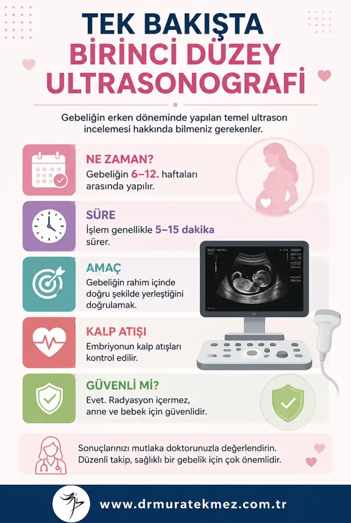 Gebelikte Birinci Düzey Ultrasonografi