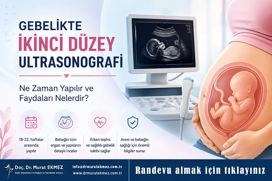 Gebelikte ikinci düzey ultrasonografi: Randevu