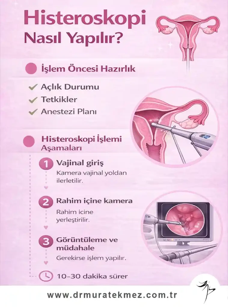 Histeroskopi Nasıl Yapılır?
