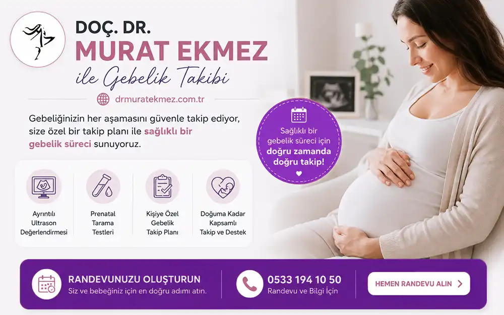 Gebelik Hesaplama: Doç. Dr. Murat Ekmez ile Gebelik Takibi